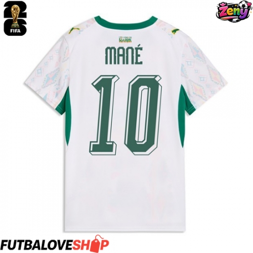 Dres Senegal Sadio Mane #10 Domáci pre Ženy MS 2026 Krátky Rukáv
